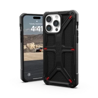 UAG Monarch viedtālruņa apvalks iPhone 15 Pro Max - melns kevlar