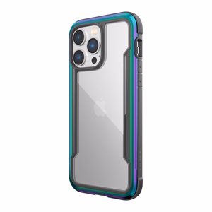 X-Doria Raptic Shield vāciņš ierīcei iPhone 14 Pro Max, alumīnija, pārbaudīts kritienā no 3 m, zaigojošs