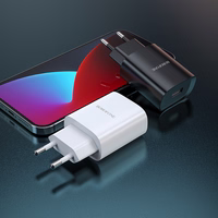 Borofone Sienas lādētājs BN1 Innovative - USB - 2,1A ar USB uz Type C balts