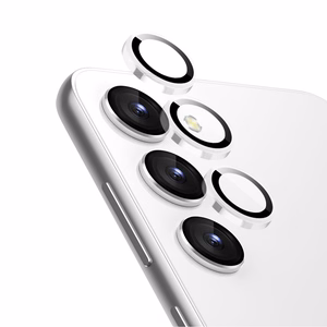 Crong Lens Ring rūdīta stikla kameras objektīvu aizsargs Samsung Galaxy S24, caurspīdīgs