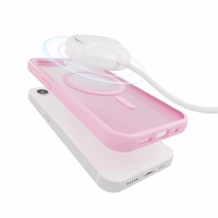 Puro TPU viedtālruņa apvalks "GRADIENT" ar magnētisko un gradienta efektu iPhone 16E, rozā