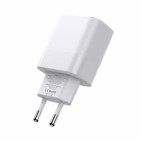 Tech-Protect C20W lādētājs 2x USB-C PD 20W - balts