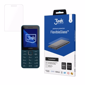 Hibrīdais stikls 3mk FlexibleGlass Nokia 225 4G (2024)