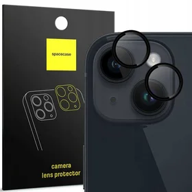 Spacecase Kameras aizsarggredzens iPhone 13/13 Mini melns