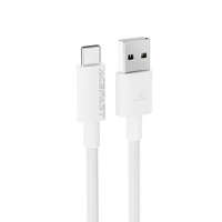 USB kabelis Acefast C18-04 no USB-A uz USB-C 1,2 m, balts