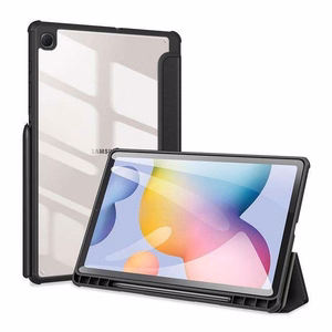 DUX DUCIS apvalks TOBY ar zīmuļa turētāju SAMSUNG Tab S6 Lite (P610/P613/P615/P619) melns