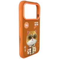 Nimmy Cool&Cute 2.0 Cat macins iPhone 17 Pro - oranzs