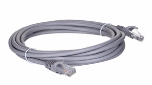 Alantec KKU5SZA3 tīkla kabelis pelēks 3 m Cat5e U/UTP (UTP)