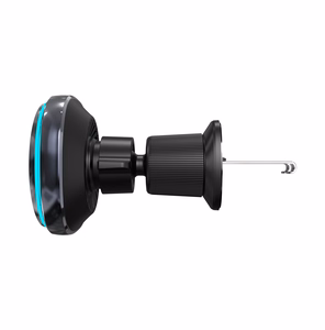Bezvadu auto lādētājs+turētājs Wozinsky (WCT5-6S2Y) magnētisks (MagSafe 15W) ventilācijas restei melns