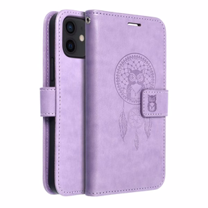 Flip case for iPhone 12 / 12 PRO Mezzo Book dreamcatcher violet