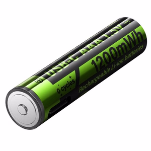 Uzlādējama baterija R3 (AAA) 320 mAh ar USB C + kabelis USB A uz 2 x USB C 2 gab. Hoco JA4 melna