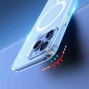 Dux Ducis Clin Mag case with MagSafe for iPhone 16 Pro - transparent