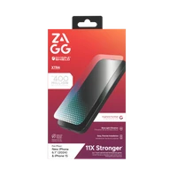 ZAGG InvisibleShield Glass XTR4 aizsargstikls ar grafēnu un zilās gaismas filtru iPhone 15/16 viedtālrunim