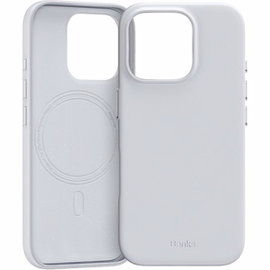 Benks magnētiskais Vita Pro silikona viedtālruņa apvalks Iphone 16 Pro Max, pelēks