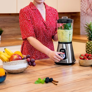 EASY EXPERT GO blenderis, 1300 W, 1,5 l stikla krūze un 600 ml ceļojumu krūze