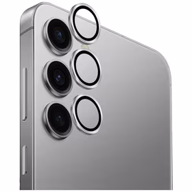 Uniq Optix alumīnija kameras objektīvs Samsung Galaxy S25 - sudraba