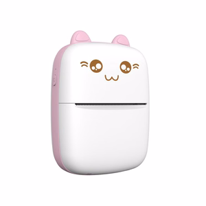 HURC9 Bluetooth Mini Kitty termoprinteris ar lietotni - rozā