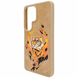 Nimmy Tiger MagSafe maciņš Samsung Galaxy S26 Ultra gaiši brūns