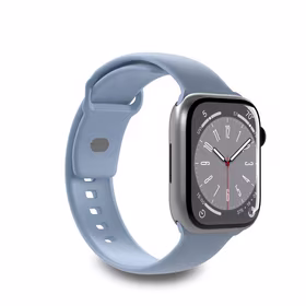 Puro Icon silikona siksniņa Apple Watch 38/40/41 mm - gaiši zils (2 gab.)