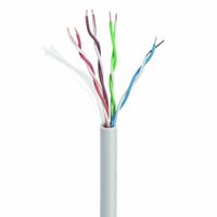 Gembird CAT5e UTP LAN cable (CCA), solid, 100m, pelēks