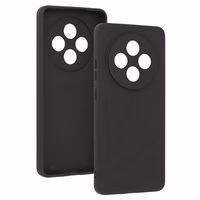 Aizmugurējais apvalks MATT Oppo Reno 12F 5G melns
