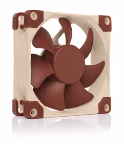 Noctua NF-A8 PWM computer cooling system Computer case Fan 8 cm bežš, brūns