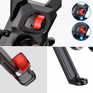 Joyroom motocikla tālruņa turētājs melns (JR-ZS288-m)
