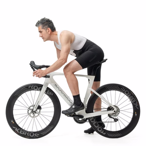 Rockbros TLDK001-1 ROAD TO SKY Men's Cycling Shorts with Pad Size S - Black