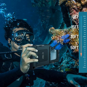 TECH-PROTECT IPX8 UNIVERSĀLS DIVING Ūdensizturīgs maciņš MELNS