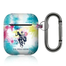US Polo USACA2PCUSML AirPods apvalks daudzkrāsains Tie & Dye kolekcija