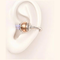 USAMS R03 Echo Clip-on Bluetooth 6.0 bezprzewodowe TWS austiņas zils