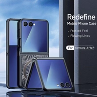 DUX DUCIS viedtālruņa apvalks YIND Samsung Z Flip7 (Pilns logs) melns