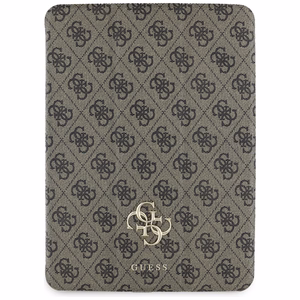 Guess GUFC11PM24PS4SGW iPad Pro 11" 2024 brūns Magnētiskais 4G Liels Logotips