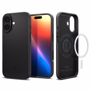 Spigen Thin Fit Magnētiskais viedtālruņa apvalks iPhone 17 - melns