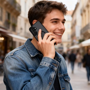 Tech-Protect MagMat MagSafe futrālis Samsung Galaxy A36 / A56 / A37 5G - Melns