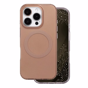 Tecto Shield Mistiq Mag vāciņš iPhone 16 Pro 6,3", brūns