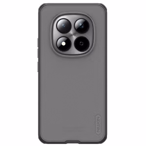 Nillkin Super Frosted Shield Pro maciņš Xiaomi Redmi Note 15 Pro+ 5G/Poco M8 Pro 5G caurspīdīgs melns