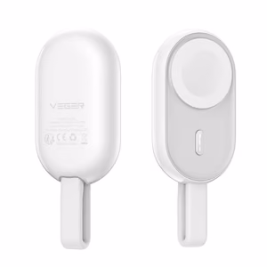 Внешний аккумулятор для Apple Watch Veger (W0102) 1200 mAh Pomme белый