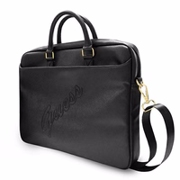 Guess Saffiano Script soma klēpjdatoram 16 collu - melna