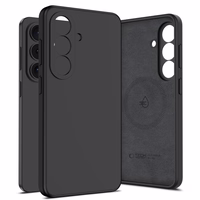 Tech-Protect Silikona MagSafe Maciņš for Samsung Galaxy S26 - melns