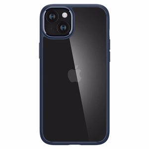 Spigen Ultra Hybrid iPhone 15 Plus viedtālruņa apvalks - tumši zils