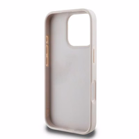 Guess 4G apakšējā josla viedtālruņa apvalks iPhone 16 Pro Max (m) - rozā