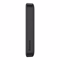 Powerbank Baseus Magnetic Mini 10000mAh, USB-C 20W MagSafe (melns)