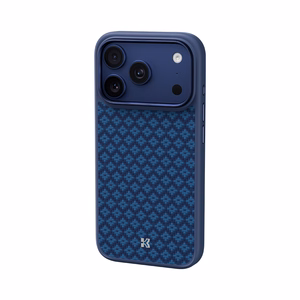 Benks Magnetic Armor Pro Armor Grid Kevlar Case Metal Frame 600D (YB70) priekš Iphone 17 Pro Max blue