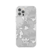 Adidas OR SnapCase Camo iPhone 12/12 Pro caurspīdīgs/balts 43705