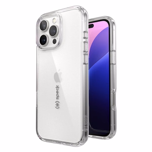 Speck GemShell vāciņš iPhone 16 Pro Max tālrunim, Clear