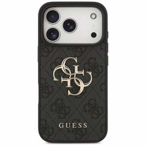 Guess 4G Big Logo Чехол для iPhone 17 Pro - чёрный