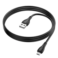 Borofone Kabelis BX121 Enerģija - USB uz Micro USB - 2,4A 1 metrs - melns