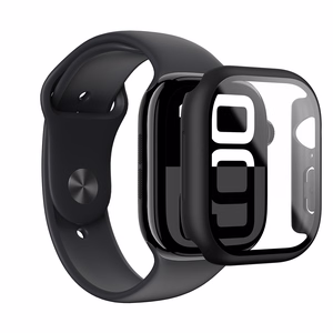 AmazingThing Radix stikla apvalks Apple Watch 42 mm - melns