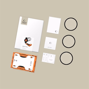 Tech-Protect Easy Set Flex+ 3 gab. hibrīdais stikls Xiaomi Watch 5 melns